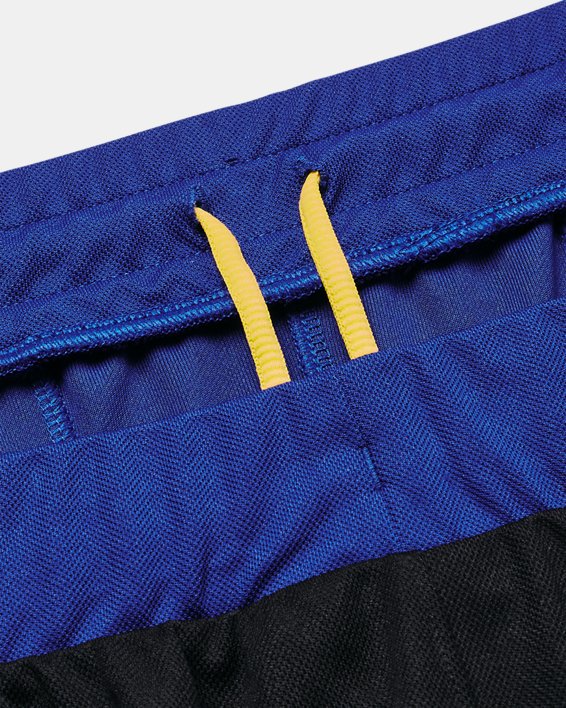 Men's Curry UNDRTD Splash Shorts, Blue, pdpMainDesktop image number 4